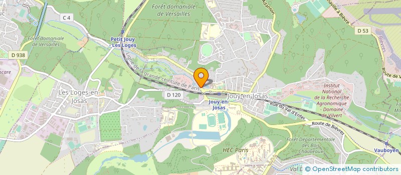 localisation de l'entreprise MONSIEUR MOHAMED HAMROUNI  JOUY-EN-JOSAS