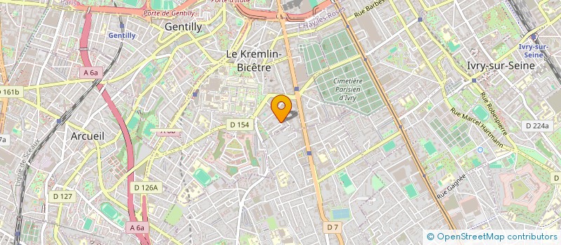 localisation de l'entreprise MONSIEUR MOHAMED HAMZA AOUDIA  LE KREMLIN-BICETRE