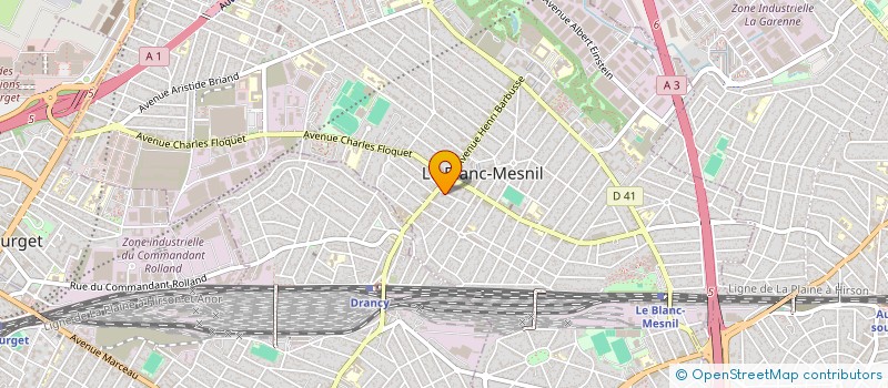 localisation de l'entreprise MONSIEUR MOHAMED HANAFI à DRANCY