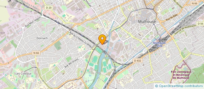 localisation de l'entreprise MONSIEUR MOHAMED HANAGRIA  MULHOUSE