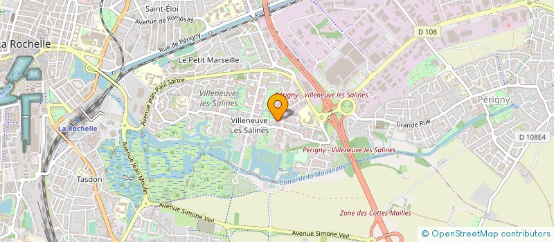 localisation de l'entreprise MONSIEUR MOHAMED HANIFI  LA ROCHELLE