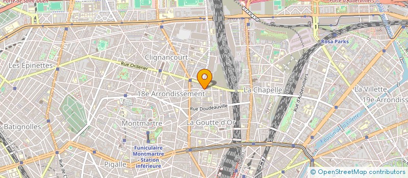 localisation de l'entreprise MONSIEUR MOHAMED HAOUACHI  PARIS