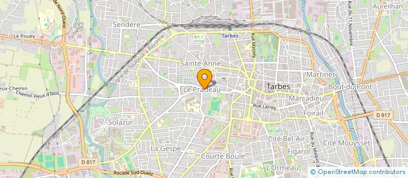 localisation de l'entreprise MONSIEUR MOHAMED HAOUARI  TARBES