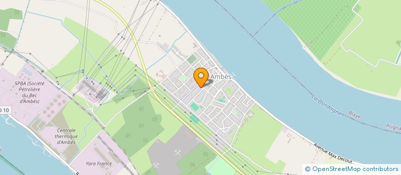 localisation de l'entreprise MONSIEUR MOHAMED HAOUAS  AMBES