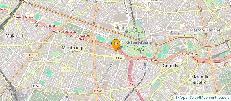 localisation de l'entreprise MONSIEUR MOHAMED HARABECH  MONTROUGE