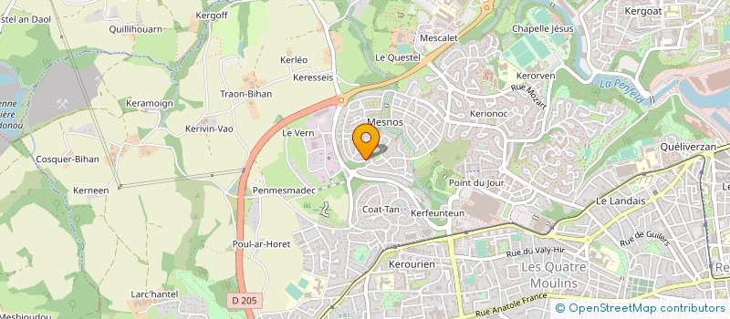 localisation de l'entreprise MONSIEUR MOHAMED HARB à BREST