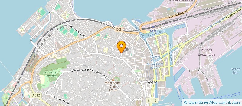 localisation de l'entreprise MONSIEUR MOHAMED HARI à SETE