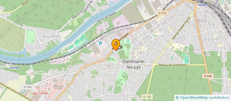 localisation de l'entreprise MONSIEUR MOHAMED HARIR à DAMMARIE-LES-LYS