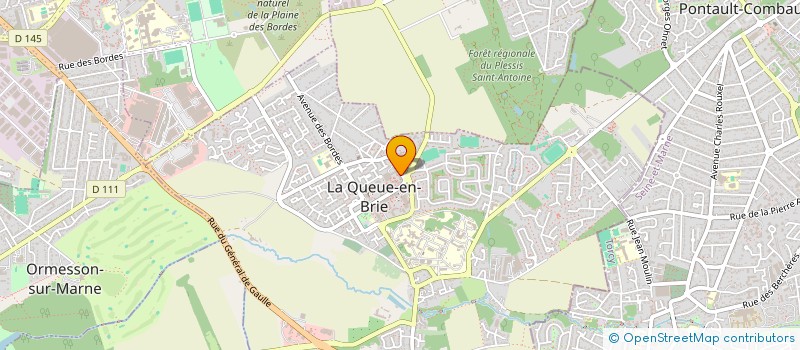 localisation de l'entreprise MONSIEUR MOHAMED HARNOUFI  LA QUEUE-EN-BRIE