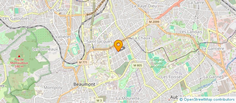 localisation de l'entreprise MONSIEUR MOHAMED HAROUN ABDALLAH  CLERMONT-FERRAND