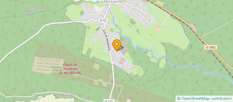 localisation de l'entreprise MONSIEUR MOHAMED HARROUS  MERTZWILLER