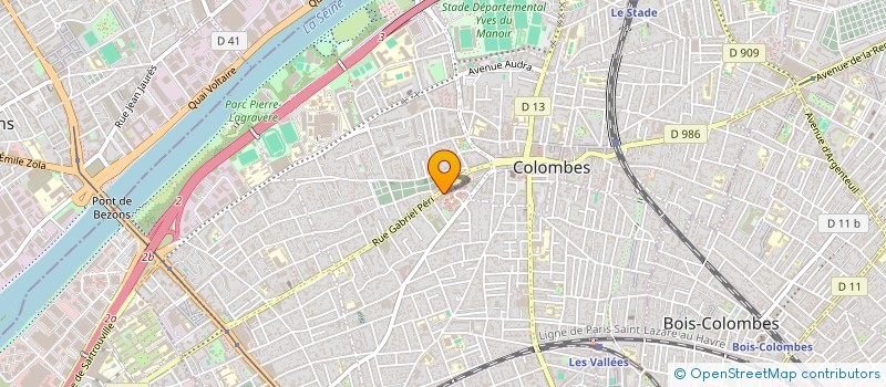 localisation de l'entreprise MONSIEUR MOHAMED HARZALLAH à COLOMBES