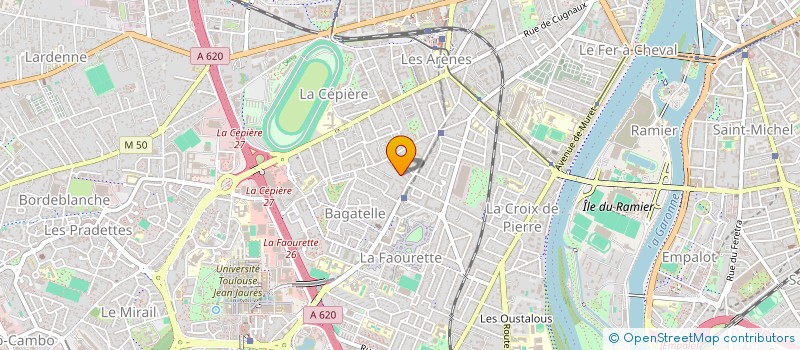 localisation de l'entreprise MONSIEUR MOHAMED HASHIM MIRGHANI  TOULOUSE