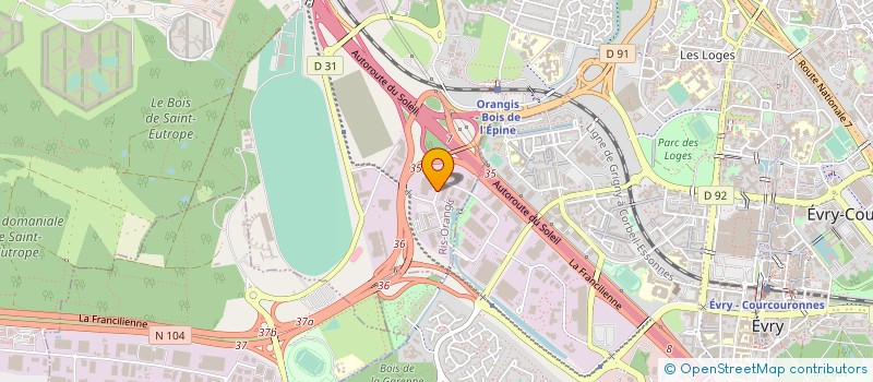 localisation de l'entreprise MONSIEUR MOHAMED HASNAOUI  RIS-ORANGIS