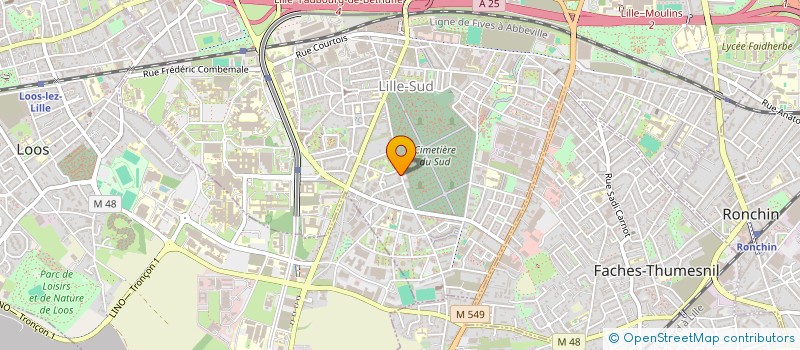 localisation de l'entreprise MONSIEUR MOHAMED HASNI  LILLE