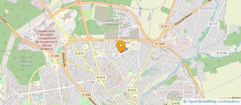 localisation de l'entreprise MONSIEUR MOHAMED HASSAN ADAM  MELUN