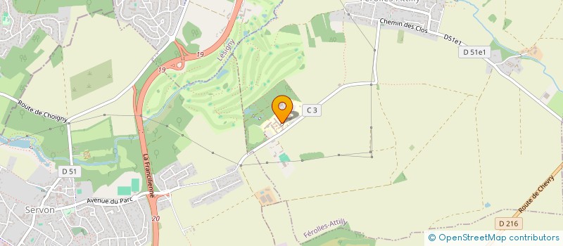 localisation de l'entreprise MONSIEUR MOHAMED HASSANINE BEN MALEK  ROZAY-EN-BRIE