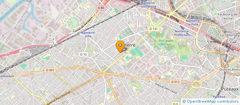 localisation de l'entreprise MONSIEUR MOHAMED HASSOUNI  NANTERRE