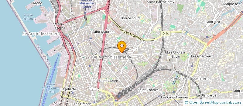 localisation de l'entreprise MONSIEUR MOHAMED HATCHANE à MARSEILLE