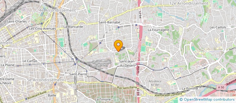 localisation de l'entreprise MONSIEUR MOHAMED HATTAB BEY à MARSEILLE