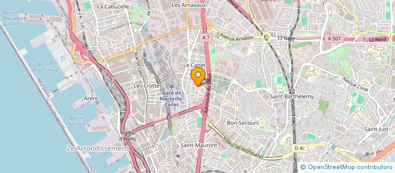 localisation de l'entreprise MONSIEUR MOHAMED HATTABI à MARSEILLE
