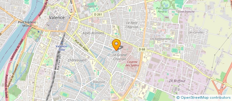 localisation de l'entreprise MONSIEUR MOHAMED HATTOU à VALENCE
