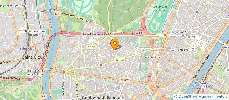 localisation de l'entreprise MONSIEUR MOHAMED HAYDER à BOULOGNE-BILLANCOURT
