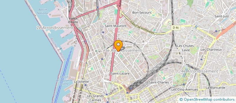 localisation de l'entreprise MONSIEUR MOHAMED HEBBACHE à MARSEILLE