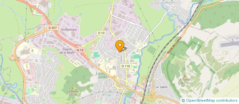 localisation de l'entreprise MONSIEUR MOHAMED HEDDAD  VESOUL