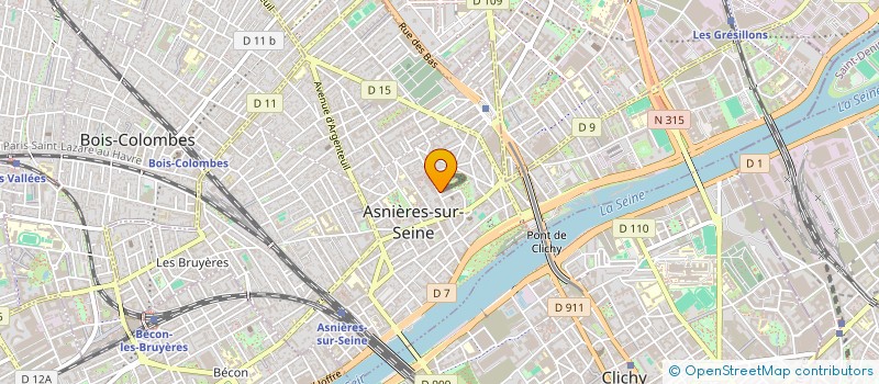 localisation de l'entreprise MONSIEUR MOHAMED HEDI ADDALA à ASNIERES-SUR-SEINE