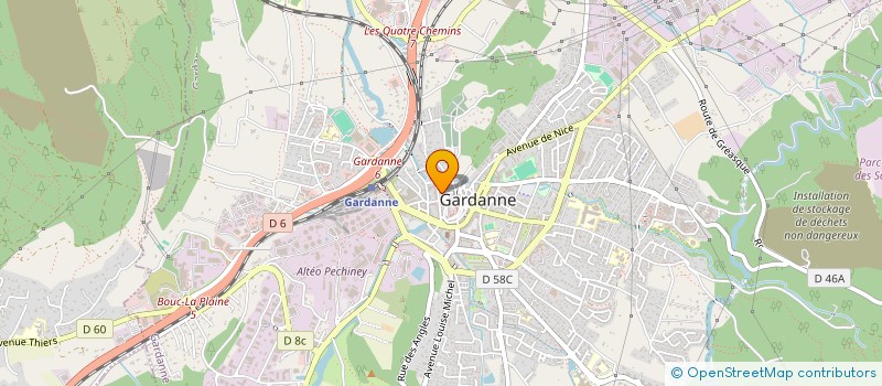 localisation de l'entreprise MONSIEUR MOHAMED HEFID à GARDANNE