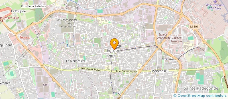 localisation de l'entreprise MONSIEUR MOHAMED HEMARID  TOURS