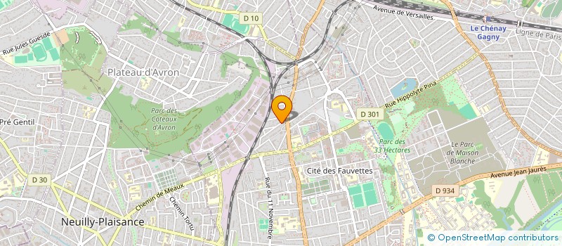 localisation de l'entreprise MONSIEUR MOHAMED HEMMACHE à NEUILLY-SUR-MARNE