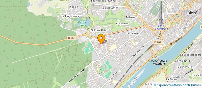 localisation de l'entreprise MONSIEUR MOHAMED HENCHIRI  BLOIS