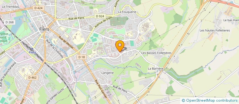 localisation de l'entreprise MONSIEUR MOHAMED HENI à FLERS