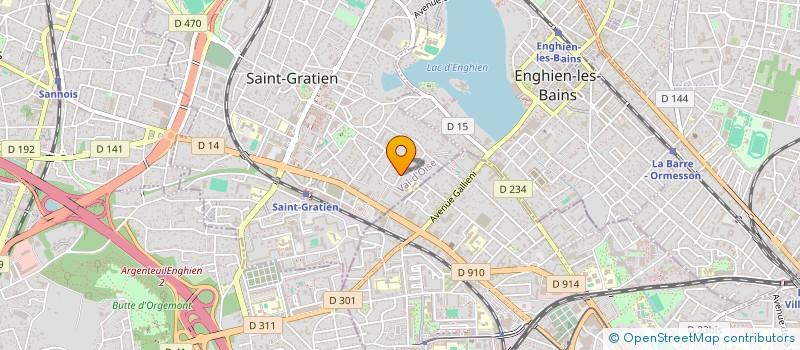 localisation de l'entreprise MONSIEUR MOHAMED HENJALY à SAINT-GRATIEN