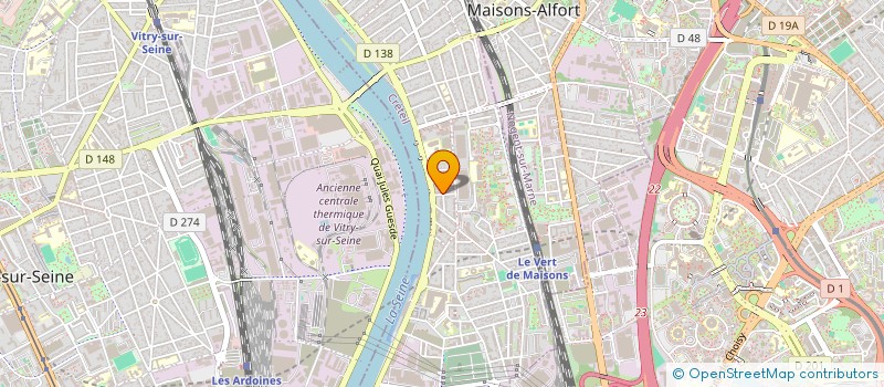 localisation de l'entreprise MONSIEUR MOHAMED HENOUDA  ALFORTVILLE