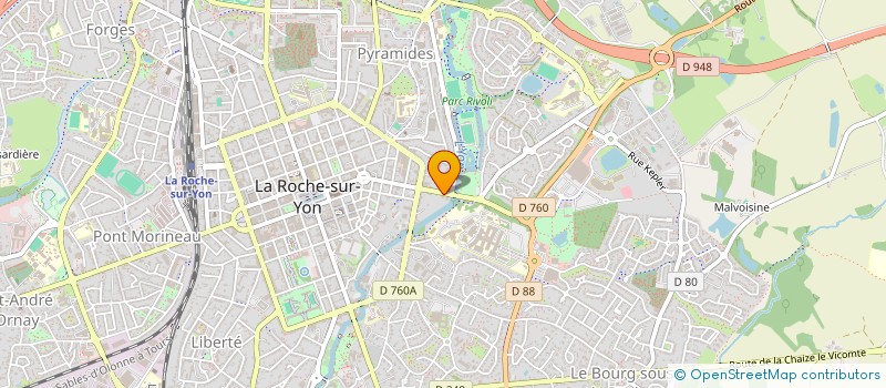 localisation de l'entreprise MONSIEUR MOHAMED HERCHI  LA ROCHE-SUR-YON