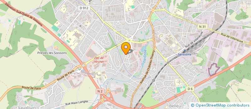 localisation de l'entreprise MONSIEUR MOHAMED HERMI à SOISSONS