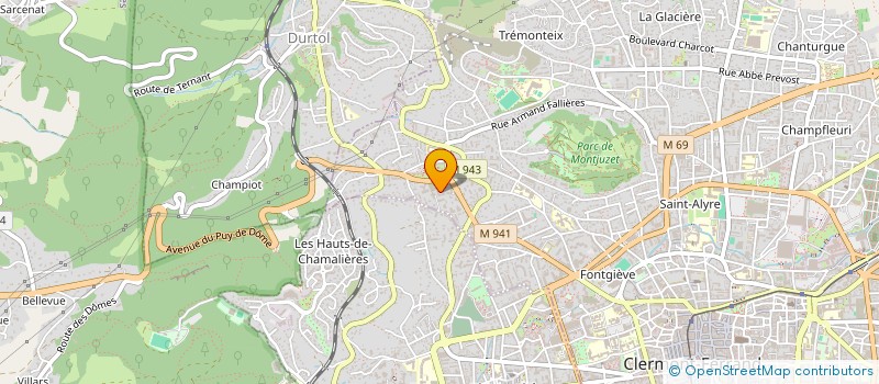 localisation de l'entreprise MONSIEUR MOHAMED HERRAIECHE  CLERMONT-FERRAND