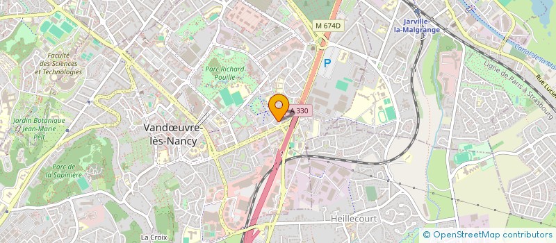 localisation de l'entreprise MONSIEUR MOHAMED HERSI  VANDUVRE-LES-NANCY