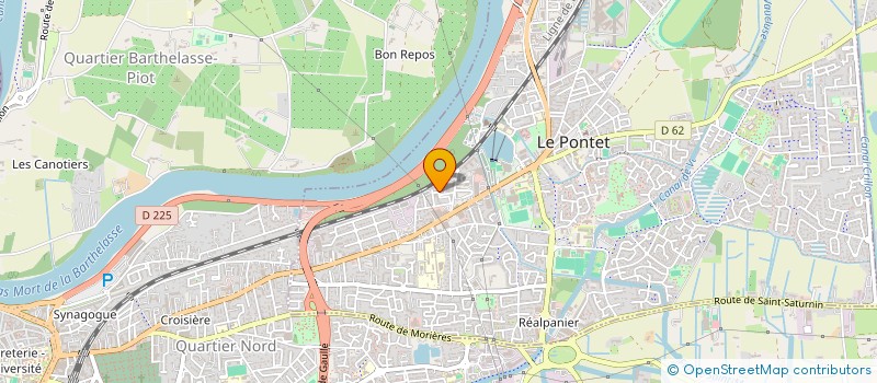 localisation de l'entreprise MONSIEUR MOHAMED HEZAM  LE PONTET