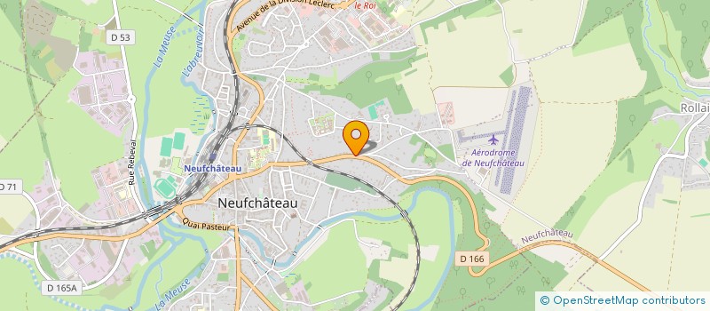 localisation de l'entreprise MONSIEUR MOHAMED HIANE  NEUFCHATEAU