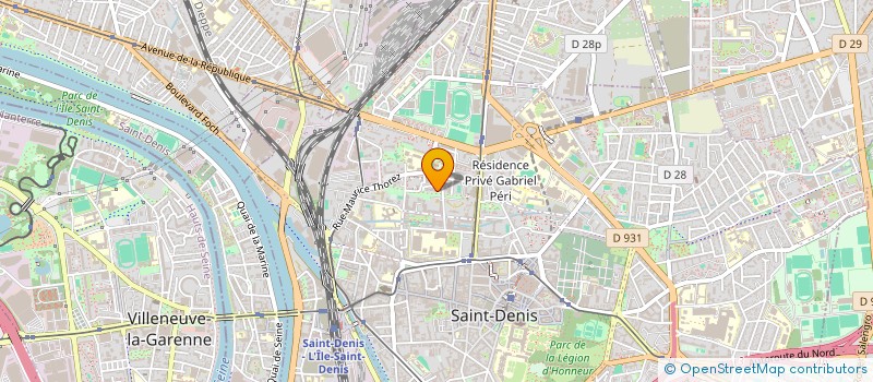 localisation de l'entreprise MONSIEUR MOHAMED HIBOUCHE à SAINT-DENIS