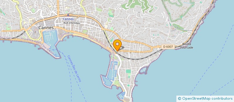 localisation de l'entreprise MONSIEUR MOHAMED HMISSI  CANNES