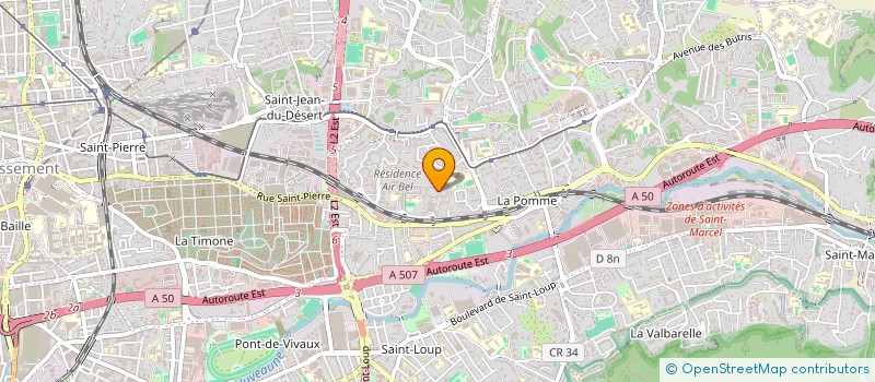 localisation de l'entreprise MONSIEUR MOHAMED HOMRI  MARSEILLE