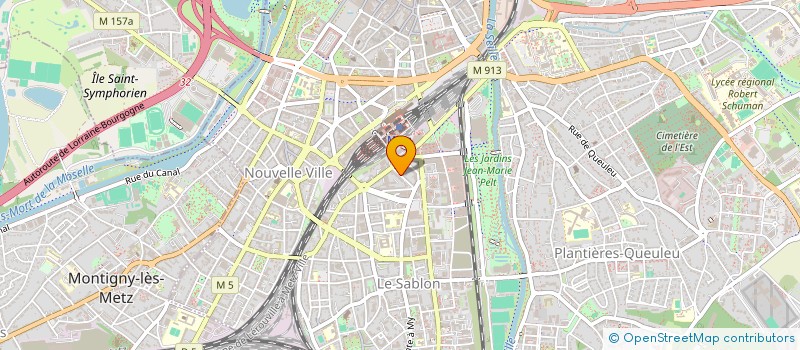 localisation de l'entreprise MONSIEUR MOHAMED HOSNI  METZ