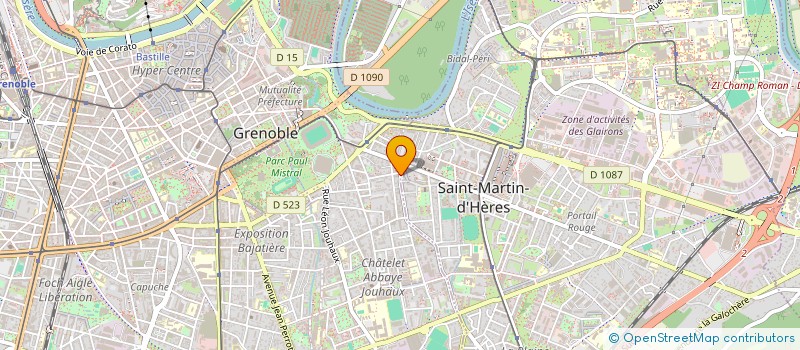 localisation de l'entreprise MONSIEUR MOHAMED-HOSNI CHAIEB à GRENOBLE