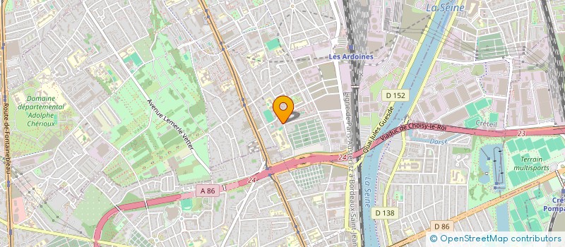 localisation de l'entreprise MONSIEUR MOHAMED HOUARI  VITRY SUR SEINE