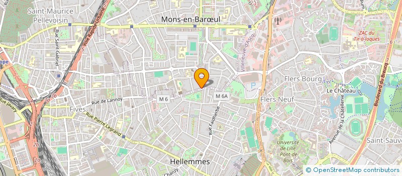 localisation de l'entreprise MONSIEUR MOHAMED HOUARI KADA  MONS-EN-BARUL